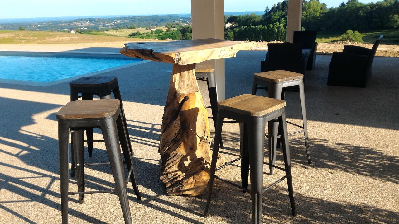 La Sarlamandre, Chambres Et Table D'Hotes Marcillac-Saint-Quentin Dış mekan fotoğraf